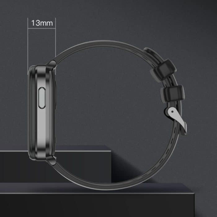 X9 1,85 Zoll quadratischer Bildschirm 2 in 1 Bluetooth-Kopfhörer Smart Watch – Bild 3