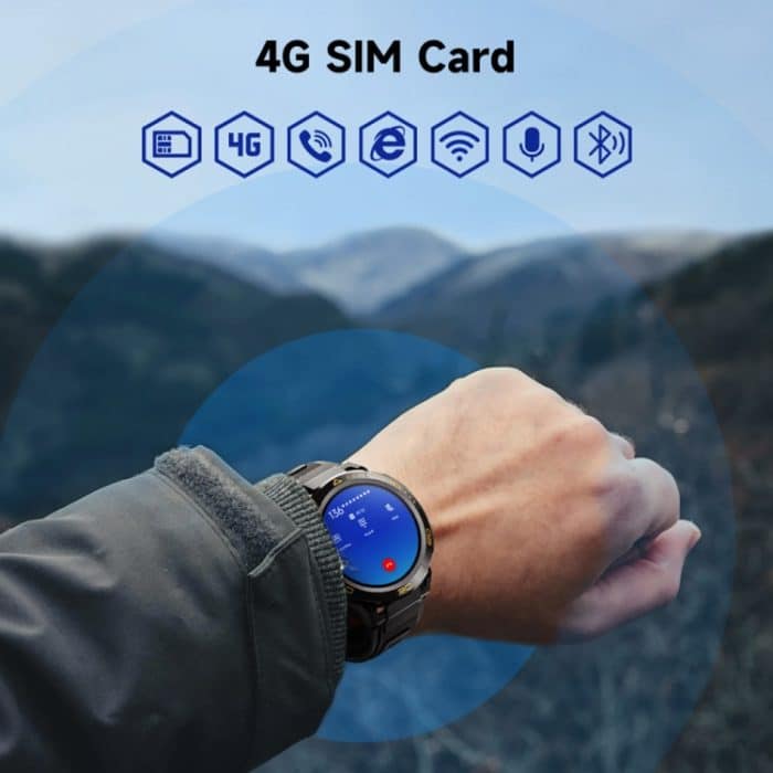LEMFO Z1 1,43 Zoll AMOLED-Bildschirm Smart Watch, 4G Netzwerk Android 8.1 2GB+16GB, eurasische Version, 2GB+16GB – Bild 11