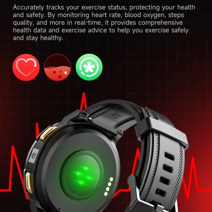 LEMFO Z1 1,43 Zoll AMOLED-Bildschirm Smart Watch, 4G Netzwerk Android 8.1 2GB+16GB, eurasische Version, 2GB+16GB – Bild 15