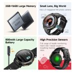 LEMFO Z1 1,43 Zoll AMOLED-Bildschirm Smart Watch, 4G Netzwerk Android 8.1 2GB+16GB, eurasische Version, 2GB+16GB – Bild 6