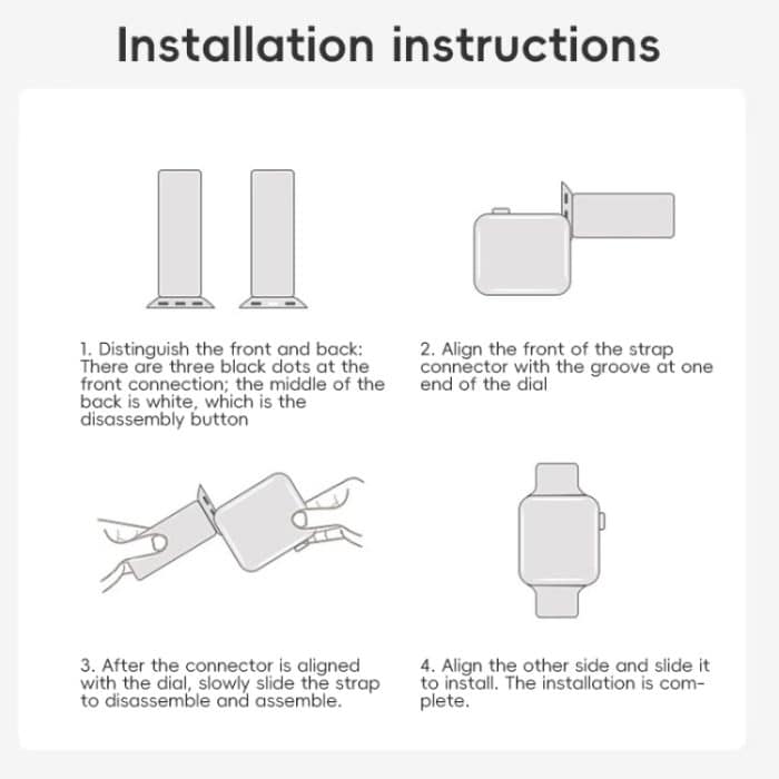 Magnetisches Uhrenarmband aus Silikon mit bunten Punkten, For Apple Watch Series 10 46mm, For Apple Watch Series 10 42mm, For Apple Watch SE 2023 44mm, For Apple Watch SE 2023 40mm, For Apple Watch Ultra 2 49mm, For Apple Watch Series 9 45mm... – Bild 6