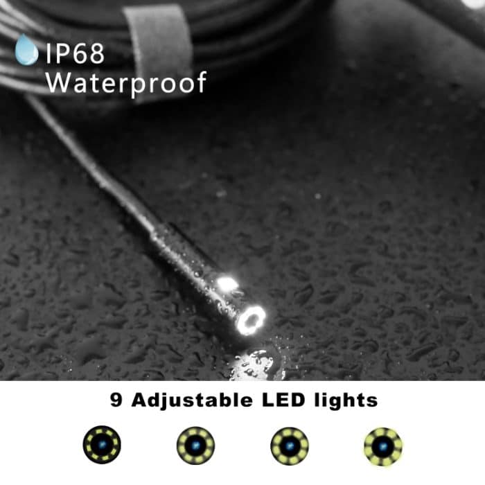 F280 1080P IP68 Wasserdichtes Dual-Kamera-WiFi-Digitalendoskop, 2m Hard Cable, 5m Hard Cable, 10m Hard Cable – Bild 4