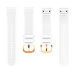 Glacier Clear Zweifarbiges Silikon-Uhrenarmband, For Garmin Fenix 7S – Bild 5