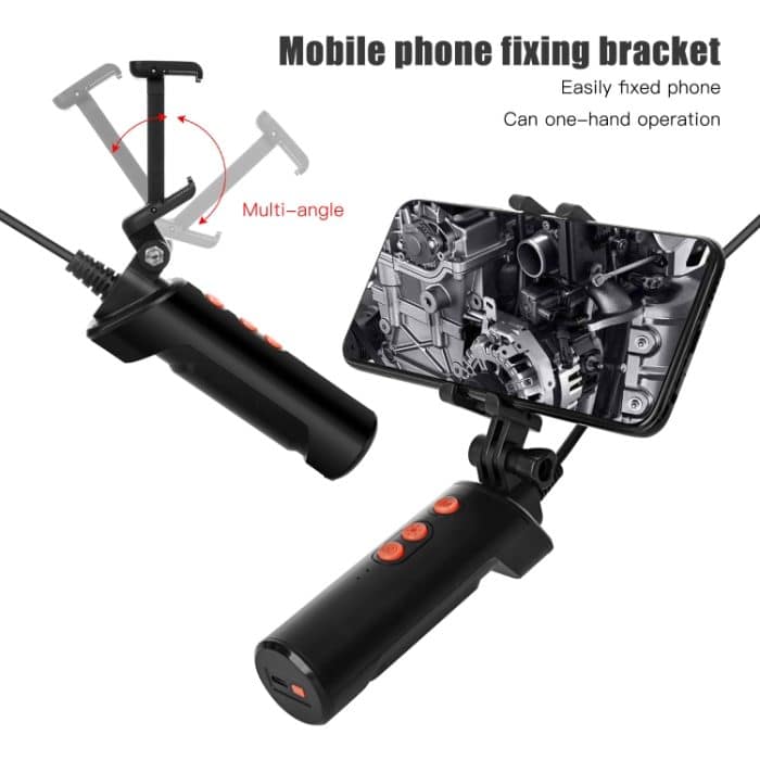 F280 1080P IP68 Wasserdichtes Dual-Kamera-WiFi-Digitalendoskop, 1m Snake Tube, 3m Snake Tube, 5m Snake Tube – Bild 6