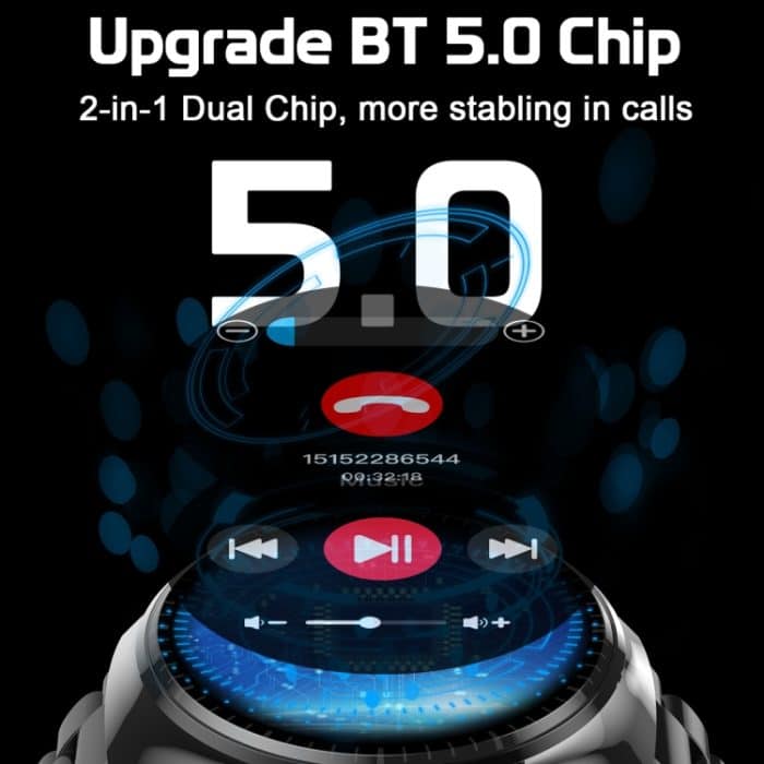 LEMFO LF38 1,6-Zoll-IPS-Bildschirm Silikonarmband Smart Watch unterstützt Blutsauerstoffüberwachung – Bild 5