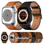 Wilderness Uhrenarmband aus vollnarbigem Leder, For Apple Watch SE 2023 44mm, For Apple Watch Ultra 2 49mm, For Apple Watch Series 9 45mm, For Apple Watch Ultra 49mm, For Apple Watch Series 8 45mm, For Apple Watch SE 2022 44mm – Bild 2