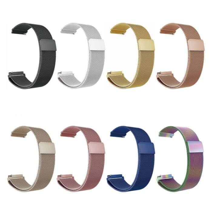 14 mm Milano Uhrenarmband aus Edelstahl, For Garmin Lily 2 – Bild 3