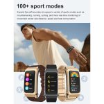 A8 1,98 Zoll 2-in-1-Smartwatch mit Bluetooth-Kopfhörer, Silikonarmband, unterstützt EKG/NFC – Bild 13