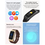 A8 1,98 Zoll 2-in-1-Smartwatch mit Bluetooth-Kopfhörer, Silikonarmband, unterstützt EKG/NFC – Bild 22