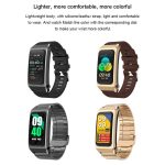 A8 1,98 Zoll 2-in-1-Smartwatch mit Bluetooth-Kopfhörer, Silikonarmband, unterstützt EKG/NFC – Bild 23