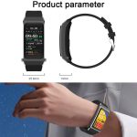 A8 1,98 Zoll 2-in-1-Smartwatch mit Bluetooth-Kopfhörer, Silikonarmband, unterstützt EKG/NFC – Bild 24