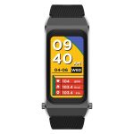 A8 1,98 Zoll 2-in-1-Smartwatch mit Bluetooth-Kopfhörer, Silikonarmband, unterstützt EKG/NFC – Bild 4