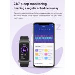 A8 1,98 Zoll 2-in-1-Smartwatch mit Bluetooth-Kopfhörer, Silikonarmband, unterstützt EKG/NFC – Bild 9