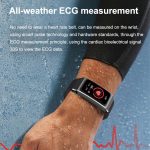 A8 1,98 Zoll 2-in-1-Smartwatch mit Bluetooth-Kopfhörer, Silikonarmband, unterstützt EKG/NFC – Bild 10