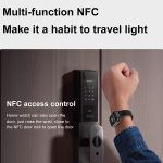 D8 Pro 2,01 Zoll 2-in-1-Smartwatch mit Bluetooth-Kopfhörer, Stahlarmband, unterstützt NFC mit Abdeckung – Bild 9