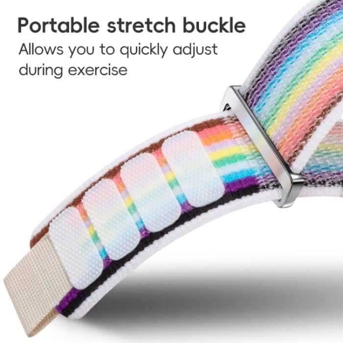 Uhrenarmband aus Nylon mit zwei Abschnitten und Öse, For Apple Watch Series 6 40mm, For Apple Watch Series 6 44mm – Bild 5