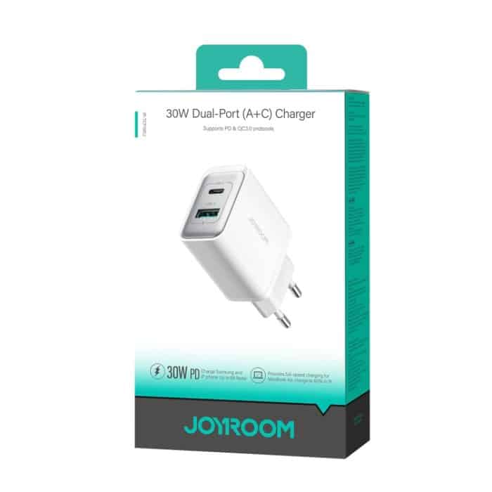 JOYROOM JR-TCF15 30W USB+USB-C / Typ-C Schnellladegerät – Bild 8