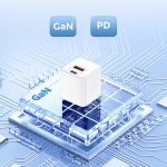 REMAX RP-U26 33W USB+USB-C / Typ-C GaN Schnellladegerät – Bild 5