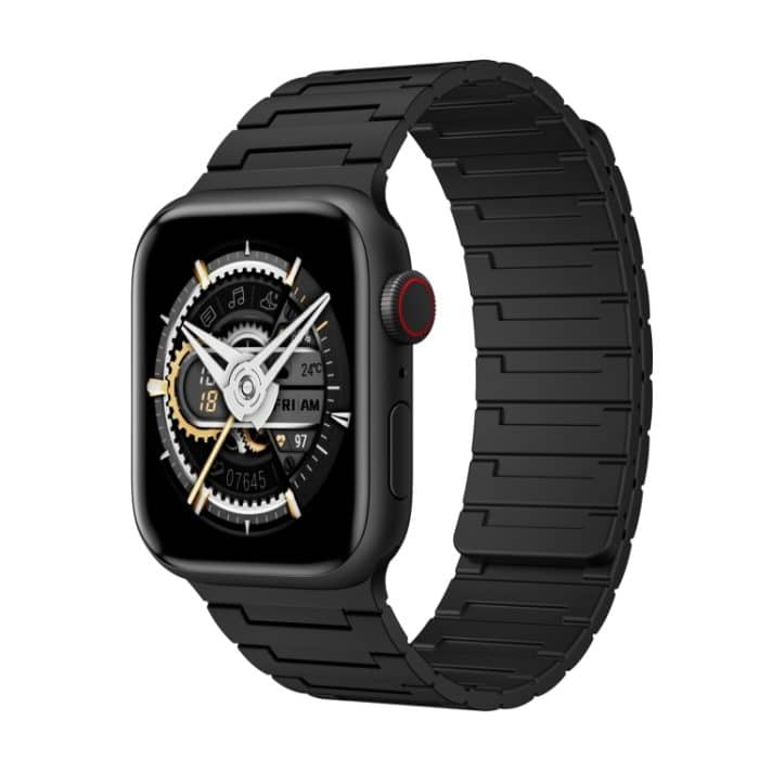 Magnetisches Silikon-Uhrenarmband, For Apple Watch SE 2022 44mm, For Apple Watch Series 7 41mm, For Apple Watch Series 7 45mm, For Apple Watch SE 40mm, For Apple Watch SE 44mm, For Apple Watch Series 6 40mm, For Apple Watch Series 6 44mm... – Bild 1
