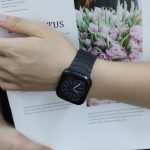 Magnetisches Silikon-Uhrenarmband, For Apple Watch SE 2022 44mm, For Apple Watch Series 7 41mm, For Apple Watch Series 7 45mm, For Apple Watch SE 40mm, For Apple Watch SE 44mm, For Apple Watch Series 6 40mm, For Apple Watch Series 6 44mm... – Bild 9