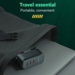 LDNIO Q367 65 W GaN 3 x USB-C / Typ-C-Schnittstellenladegerät mit USB-C / Typ-C auf USB-C / Typ-C-Datenkabel – Bild 9