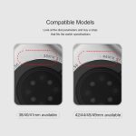 Bauhinia Zweifarbiges geprägtes Silikon-Uhrenarmband, For Apple Watch SE 2022 40mm, For Apple Watch SE 2022 44mm, For Apple Watch Series 7 41mm, For Apple Watch Series 7 45mm, For Apple Watch SE 40mm, For Apple Watch SE 44mm, For Apple Watch Series 6 4... – Bild 6