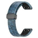 Magnetisches, faltbares Uhrenarmband aus Silikon mit schwarzer Schnalle und farbigem Aufdruck, For Garmin Fenix 7X, For Garmin Fenix 7, For Garmin Fenix 7S – Bild 7
