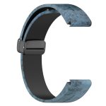 Magnetisches, faltbares Uhrenarmband aus Silikon mit schwarzer Schnalle und farbigem Aufdruck, For Garmin Fenix 7X, For Garmin Fenix 7, For Garmin Fenix 7S – Bild 8