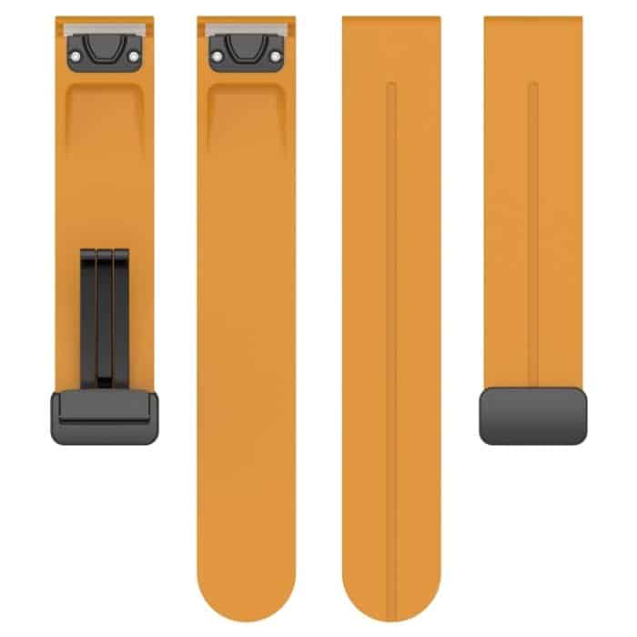 Magnetisches, faltbares Uhrenarmband aus Silikon mit schwarzer Schnalle, For Garmin Fenix 7X, For Garmin Fenix 7, For Garmin Fenix 7S – Bild 9