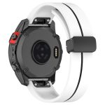 Zweifarbiges, magnetisches, faltbares Uhrenarmband aus Silikon mit schwarzer Schnalle, For Garmin Fenix 7X, For Garmin Fenix 7, For Garmin Fenix 7S – Bild 3