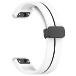 Zweifarbiges, magnetisches, faltbares Uhrenarmband aus Silikon mit schwarzer Schnalle, For Garmin Fenix 7X, For Garmin Fenix 7, For Garmin Fenix 7S – Bild 5