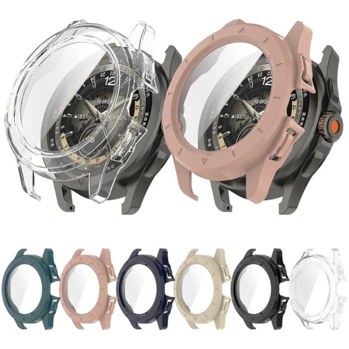 Integrierte Uhrenschutzhülle aus PC und gehärteter Folie, For Xiaomi Watch S4 Sport – Bild 2