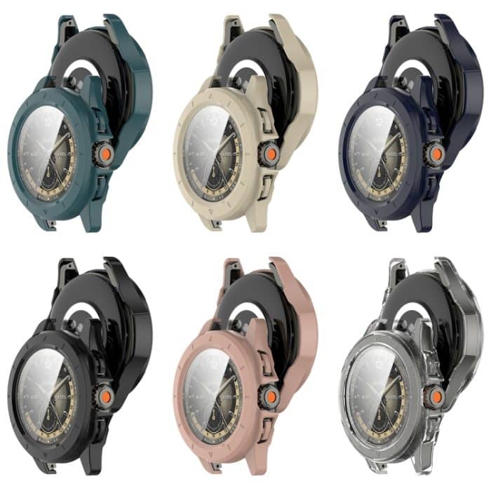 Integrierte Uhrenschutzhülle aus PC und gehärteter Folie, For Xiaomi Watch S4 Sport – Bild 6