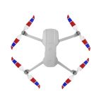 2 Paar Sunnylife 7238F-3C für DJI Mavic Air 2 doppelseitige zweifarbige geräuscharme Schnellverschluss-Propeller – Bild 5