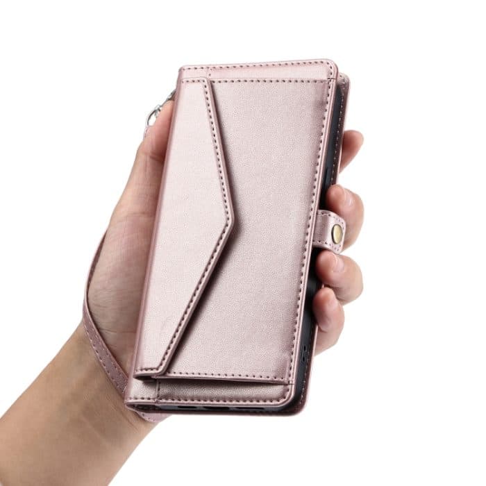 Brieftasche Leder-Telefonhülle mit mehreren Kartenfächern, For iPhone 14 Plus, For iPhone 14, For iPhone 14 Pro, For iPhone 14 Pro Max – Bild 8