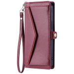Brieftasche Leder-Telefonhülle mit mehreren Kartenfächern, For iPhone 16e, For iPhone 16 Pro Max, For iPhone 16 Pro, For iPhone 16 Plus – Bild 2
