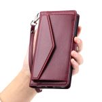 Brieftasche Leder-Telefonhülle mit mehreren Kartenfächern, For iPhone 16e, For iPhone 16 Pro Max, For iPhone 16 Pro, For iPhone 16 Plus – Bild 8