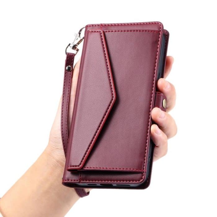 Brieftasche Leder-Telefonhülle mit mehreren Kartenfächern, For iPhone 16e, For iPhone 16 Pro Max, For iPhone 16 Pro, For iPhone 16 Plus – Bild 8