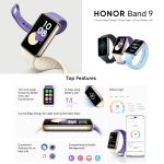Honor Band 9, 1,57 Zoll AMOLED-Bildschirm, unterstützt Herzfrequenz-/Blutsauerstoff-/Schlafüberwachung, NFC-Version, Honor Band 9 NFC – Bild 2