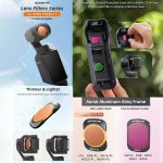 Für DJI Osmo Pocket 3 Sunnylife Kameraobjektivfilter, MCUV, ND8, ND16, ND32, ND64, CPL, ND8PL, ND16PL, ND32PL, ND64PL, 3 in 1 CPL ND8 ND16, 4 in 1 ND8-64, 4 in 1 ND8-64PL, 4 in 1 UV CPL ND32 ND64, 6 in 1 UV CPL ND8-64 – Bild 2