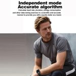 G45 2,01-Zoll-Bildschirm, Silikonarmband, 10 m wasserdichte Smartwatch, unterstützt Taschenlampe / Bluetooth-Anruf / HRV – Bild 10