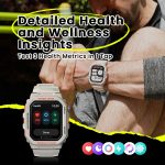 Zeblaze Ares GPS Robuste GPS-Smartwatch, unterstützt Herzfrequenz/Pulsoxy-Blutsauerstoff – Bild 5