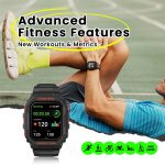 Zeblaze Ares GPS Robuste GPS-Smartwatch, unterstützt Herzfrequenz/Pulsoxy-Blutsauerstoff – Bild 6
