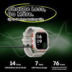 Zeblaze Ares GPS Robuste GPS-Smartwatch, unterstützt Herzfrequenz/Pulsoxy-Blutsauerstoff – Bild 8