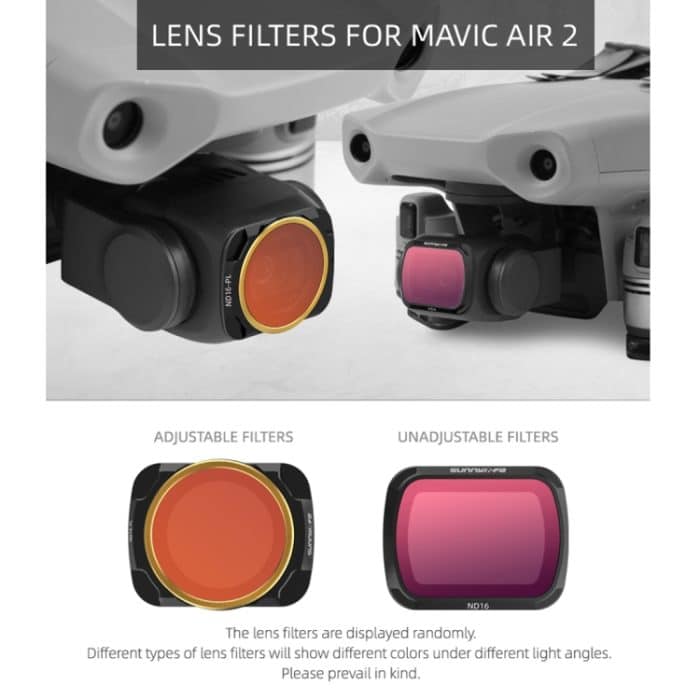 Sunnylife AIR2-FI9281 Für DJI Mavic Air 2 ND8 Beschichtungsfilter – Bild 3