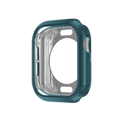 Überzogenes TPU-Uhrengehäuse mit rundem Loch, For Apple Watch Series 10 46mm, For Apple Watch Series 10 42mm