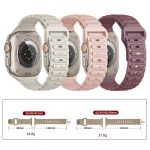 Silikon-Uhrenarmband mit drei Perlen und Schnalle, For Apple Watch Series 3 42mm – Bild 3