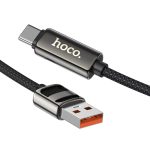 Hoco U137 USB zu USB-C / Typ-C 5A Line Ladedatenkabel mit Display – Bild 3