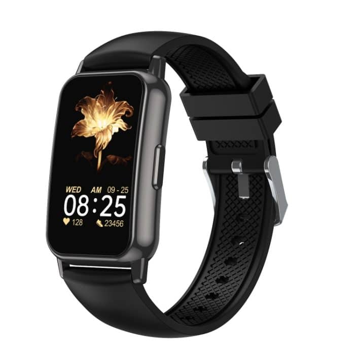 CY22 1,47 Zoll Silikonarmband IP67 wasserdichte Smartwatch, unterstützt Herzfrequenz/Blutdruck – Bild 1