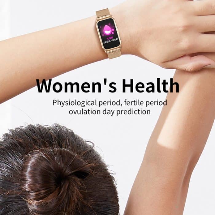 CY22 1,47 Zoll Silikonarmband IP67 wasserdichte Smartwatch, unterstützt Herzfrequenz/Blutdruck – Bild 6